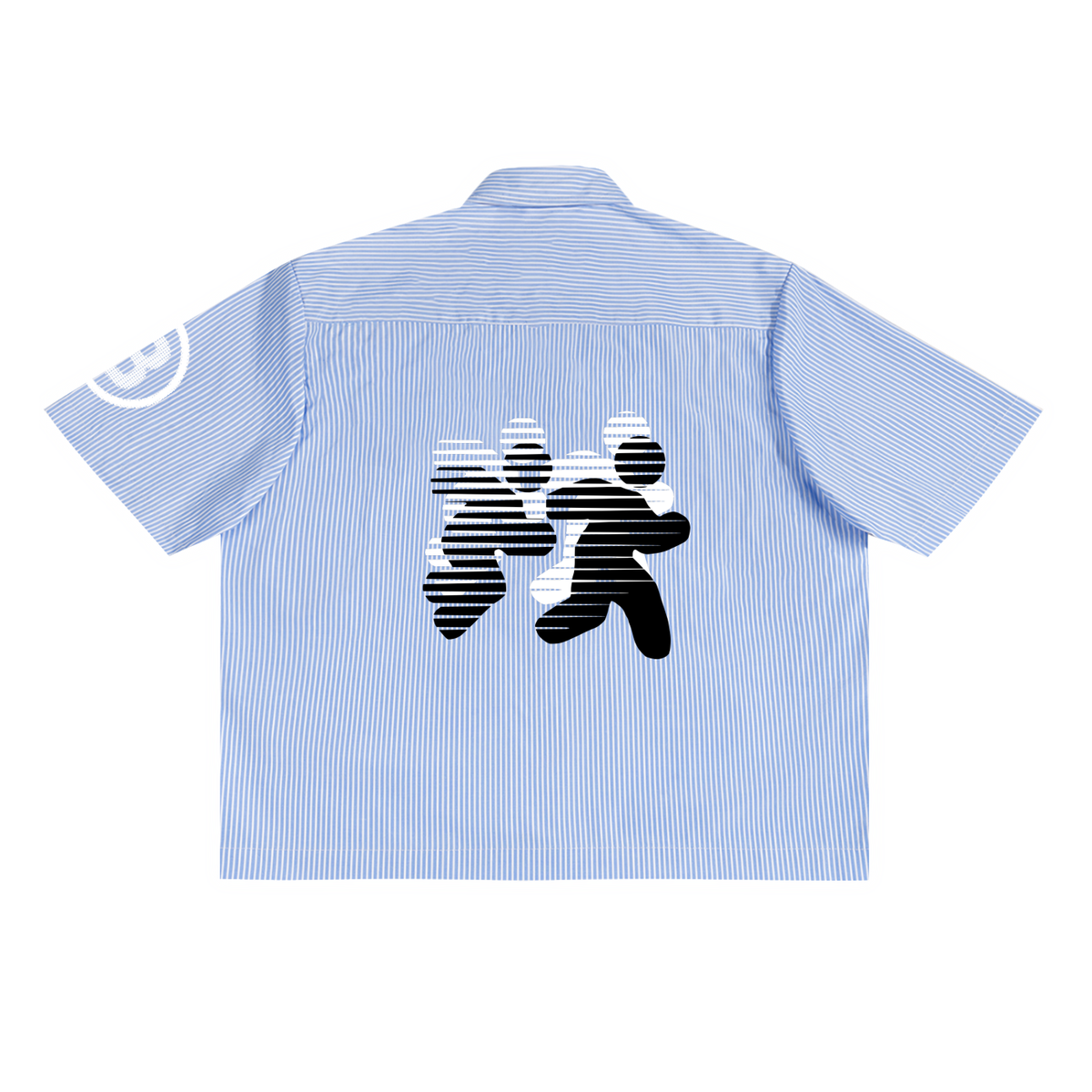 Tryyourluck™ Running Man Lightweight Button-Up